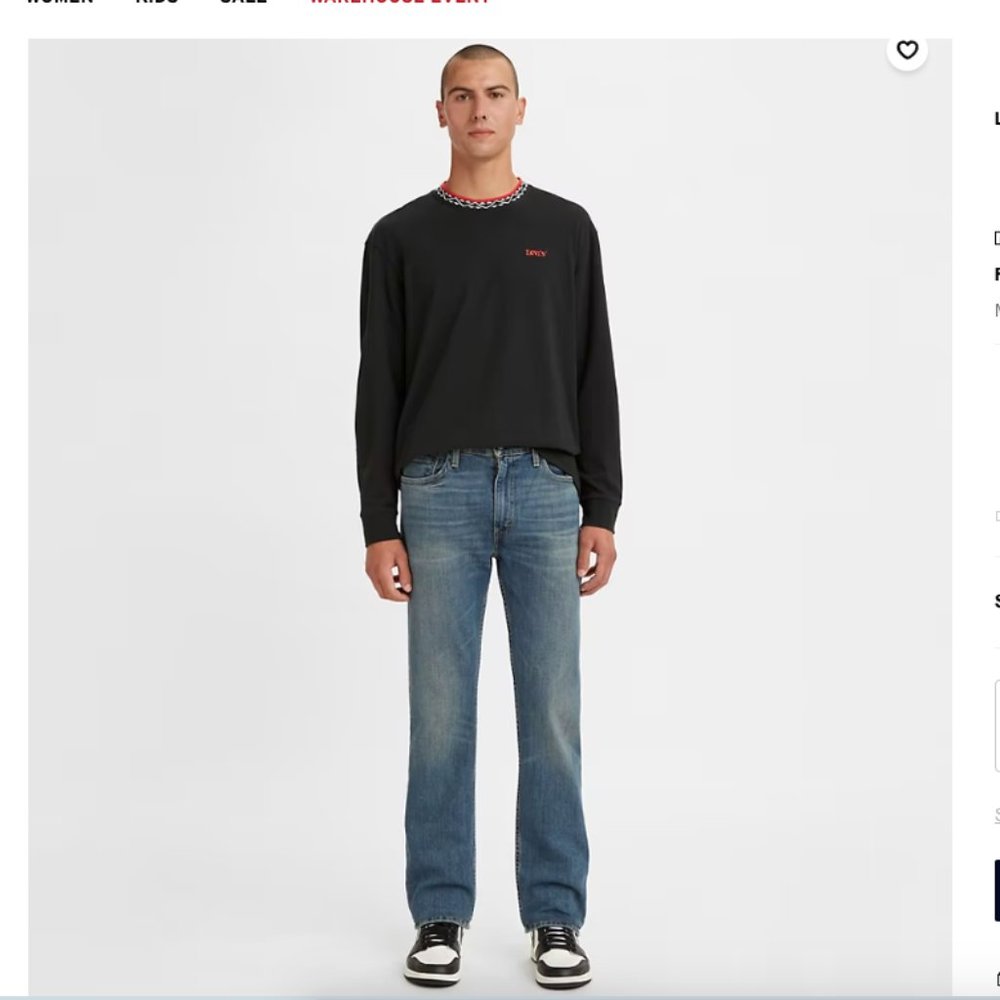 Levi’s 513 Flex W34 L30 but Hemmed to 28” soft stretch Slim Straight Medium wash